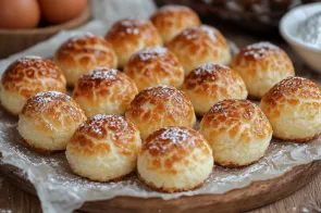 Булочки с творожным кремом